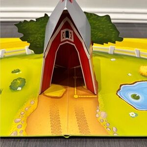 Popular | Toys | Nwot Popular Red Barn Popup Playset Playmat Paper Mat ...